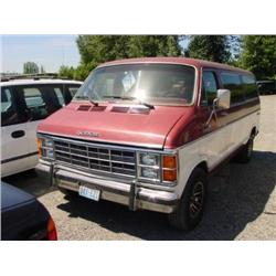  1984 DODGE RAM 250 ROYAL SE - 18,766 Exmt