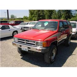  1987 TOYOTA 4RUNNER - 173,968 Exmt