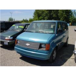  1985 CHEVROLET ASTRO VAN - 99,239 Exmt