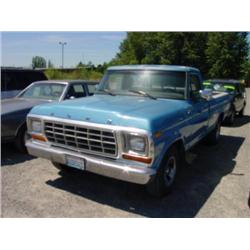  1979 FORD F150 - 2,852 (5-Digit)