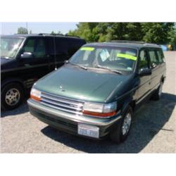  1993 PLYMOUTH GRAND VOYAGER VAN - 183,178 Exmt