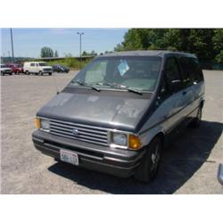  1987 FORD AEROSTAR VAN - 34,794 (5-Digit)