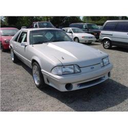  1986 FORD MUSTANG-V8 - 78,417 Exmt