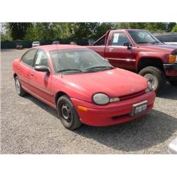 1995 DODGE NEON-4 CYL. - 116,496 Act