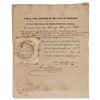 Image 1 : James K. Polk Document Signed as Tennessee Governor