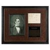 Image 1 : Abraham Lincoln Early ADS (1836, One of First as Attorney)