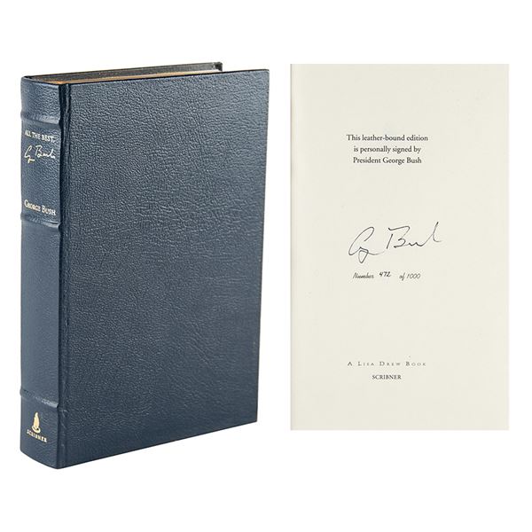 George Bush Signed Book