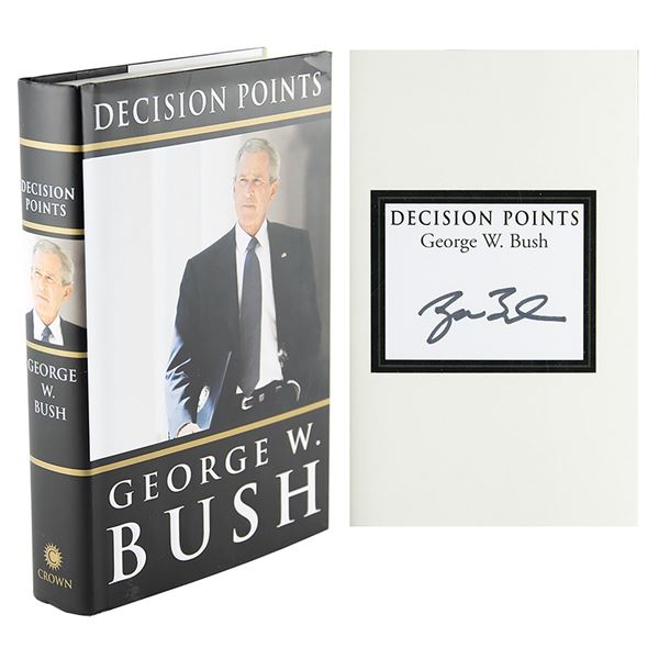 George W. Bush Signed Book