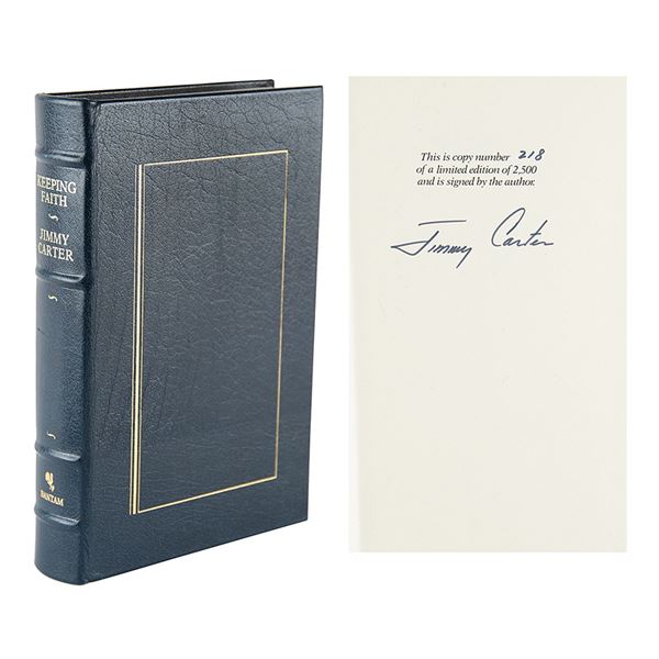 Jimmy Carter Signed Book