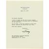 Image 1 : Jimmy Carter Typed Letter Signed as President