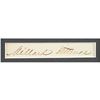 Image 2 : Millard Fillmore Signature