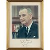 Image 2 : Lyndon B. Johnson Signed Photograph