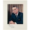 Image 1 : Lyndon B. Johnson Signed Photograph Mount