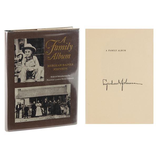 Lyndon B. Johnson Signed Book