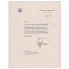 Image 1 : Lyndon B. Johnson Typed Letter Signed as Vice President