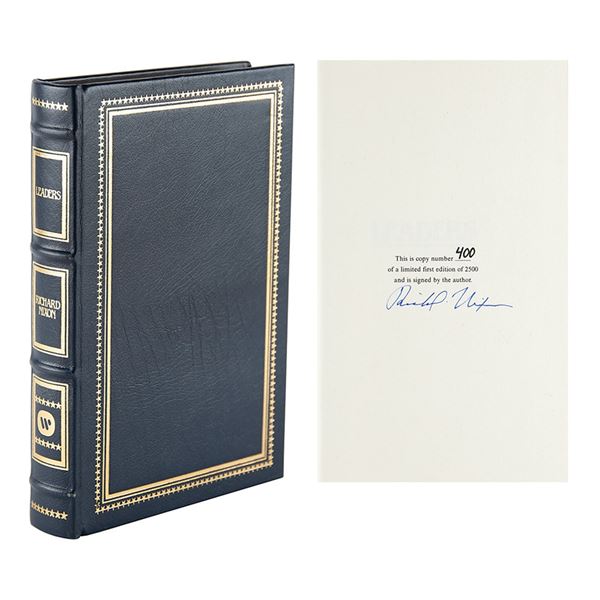 Richard Nixon Signed Book