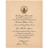 Image 1 : Richard Nixon Signed Presidential Inauguration Invitation