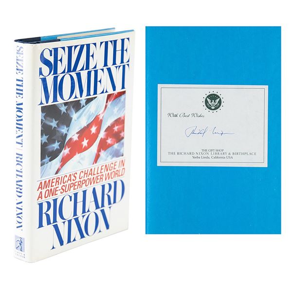 Richard Nixon Signed Book