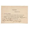 Image 1 : William H. Taft Typed Letter Signed