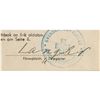 Image 2 : Wallenberg's Inspiration: Valdemar Langlet Signed Document