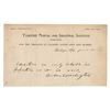 Image 1 : Booker T. Washington Autograph Quotation Signed on Education