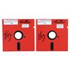 Image 1 : Apple: Wozniak and Wayne (2) Signed Floppy Disks