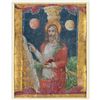 Image 1 : Christ Pantocrator Hand-Painted Illumination