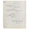 Image 1 : Alexander Kerensky and Emmeline Pankhurst Signatures