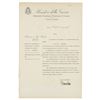 Image 1 : Benito Mussolini Document Signed