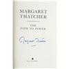 Image 2 : Margaret Thatcher Signed Book