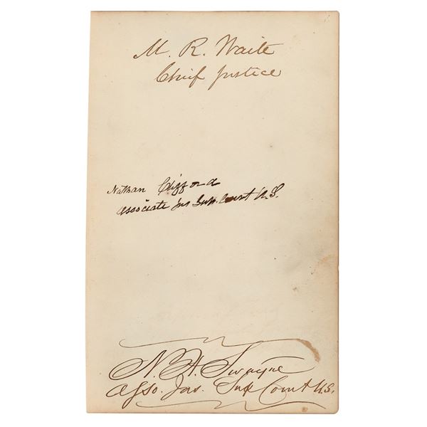 Waite Court Signatures
