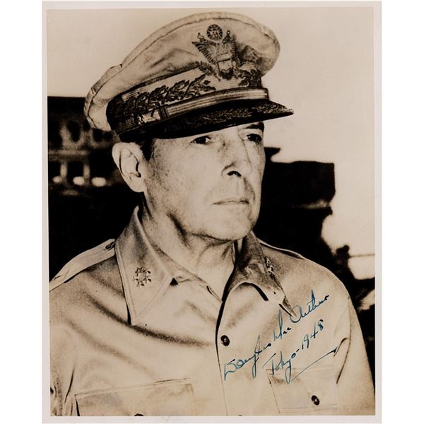 Douglas MacArthur Signed Photograph