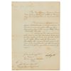 Image 1 : Duke of Wellington Document Signed