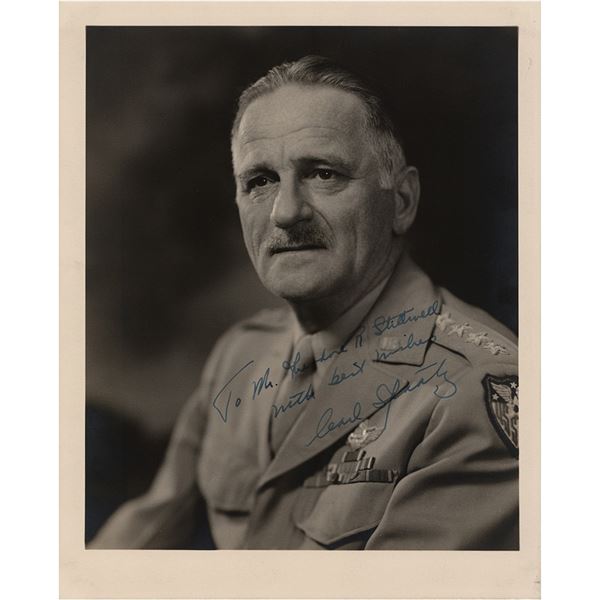 Carl Spaatz Signed Photograph