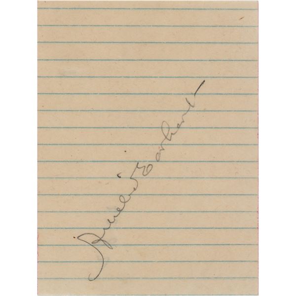 Amelia Earhart Signature