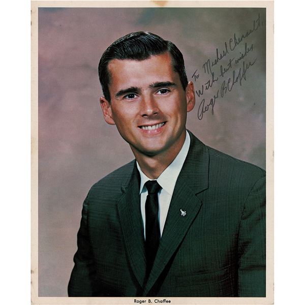 Roger Chaffee Signed Photograph