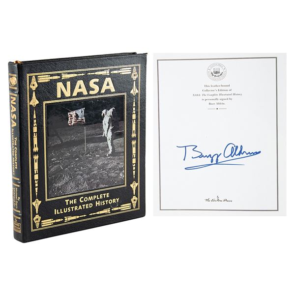 Buzz Aldrin Signed Book