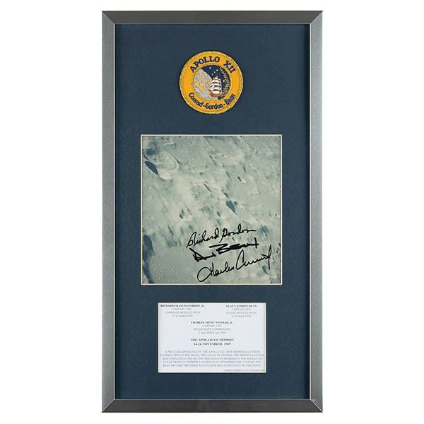 Apollo 12 Signed Photograph