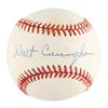 Image 1 : Walt Cunningham Signed Baseball