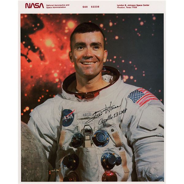 Fred Haise Signed Photograph