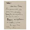 Image 1 : Maximilien Luce Autograph Letter Signed with Sketch