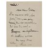 Image 1 : Maximilien Luce Autograph Letter Signed with Sketch