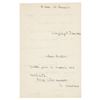 Image 1 : Dora Maar Autograph Letter Signed