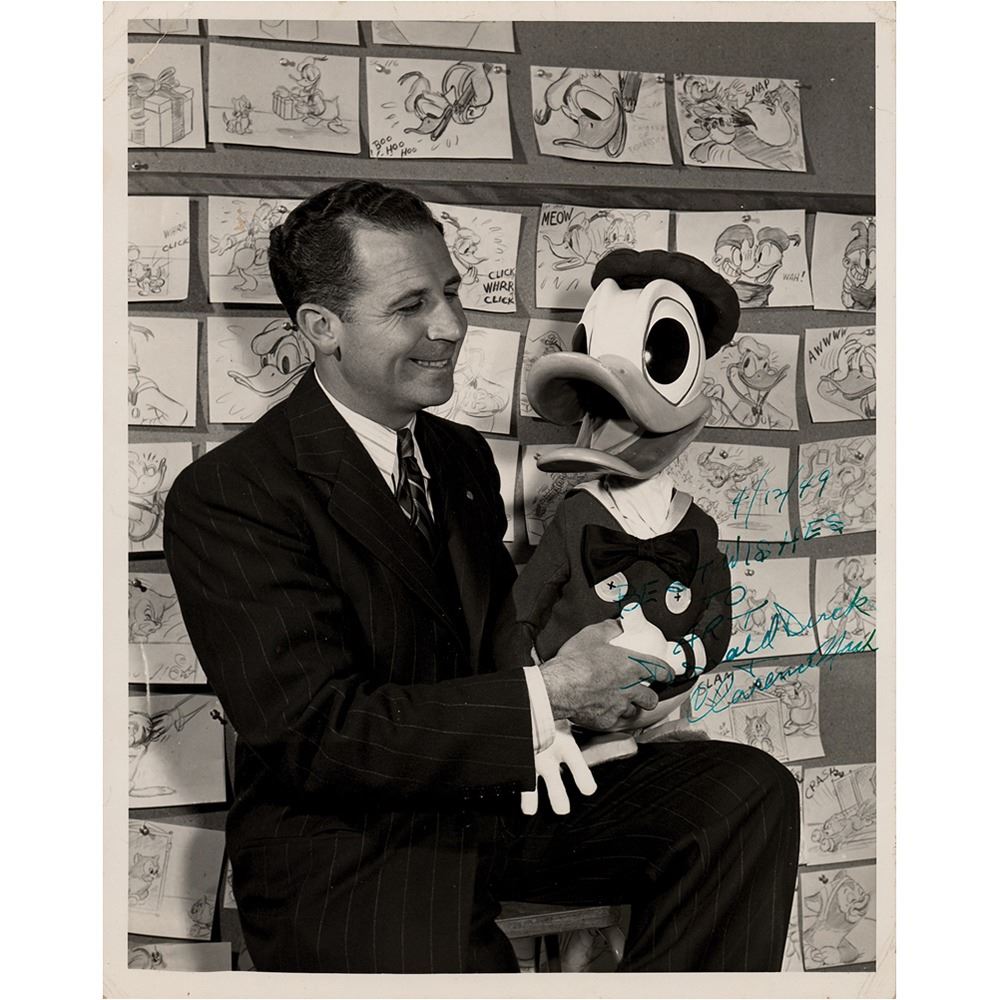 Clarence Nash Signed Photograph clarence-nash-signed-photograph