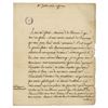 Image 1 : Voltaire Letter Signed on Literary Work