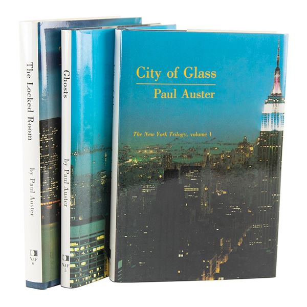 Paul Auster (3) Signed Books