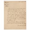 Image 1 : Francois Rene de Chateaubriand Letter Signed