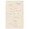 Image 1 : Jean Cocteau Autograph Note Signed