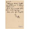 Image 1 : August Strindberg Autograph Letter Signed