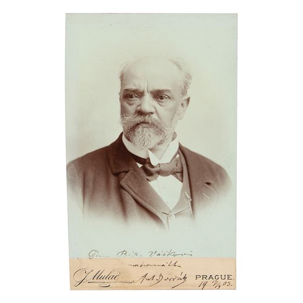 AntonÃ­n Dvorak Signed Photograph